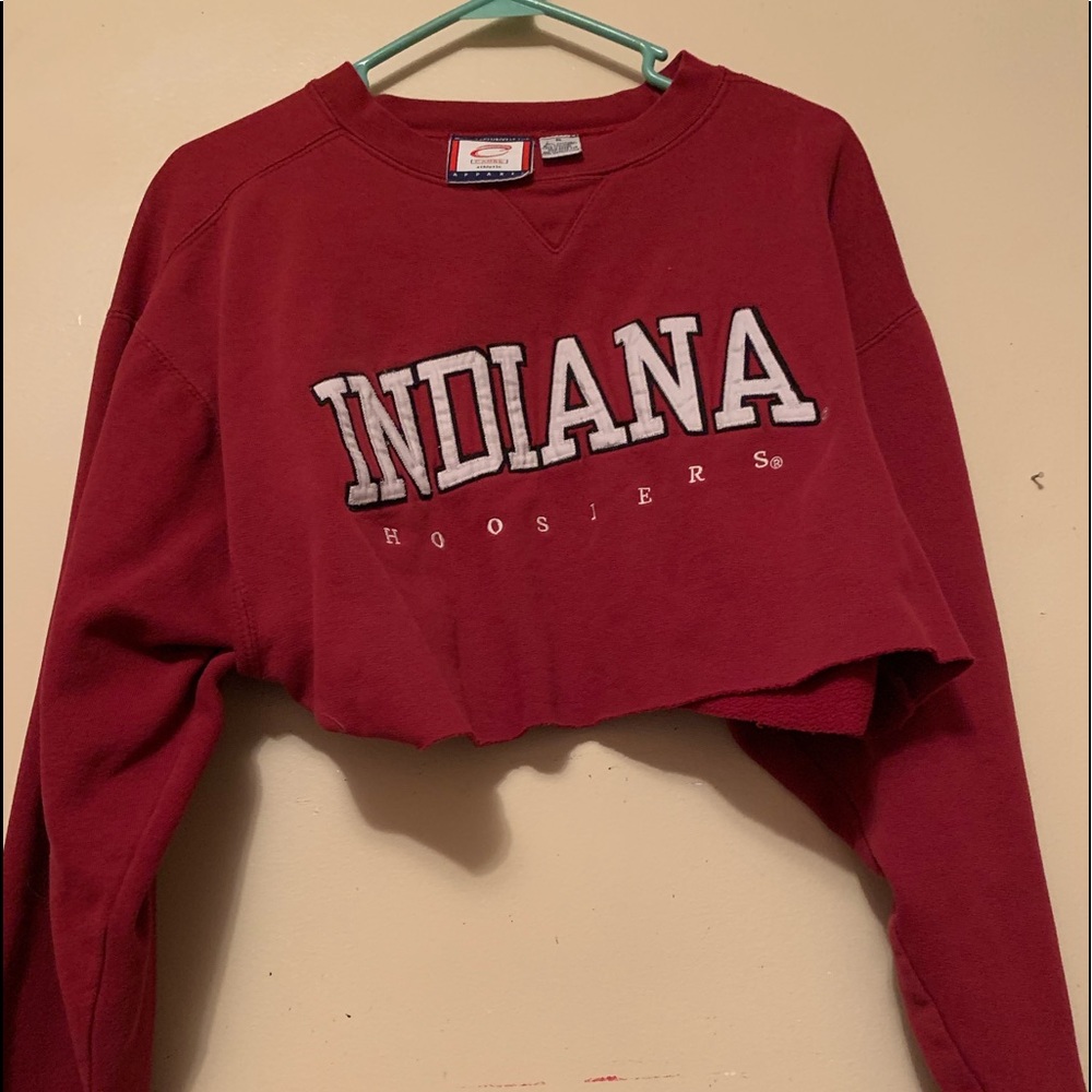Hoosier Cropped Sweater